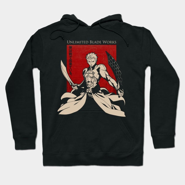 Archer Unlimited Blade Works Hoodie by xEmiya